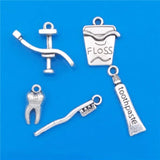 Dental Hygienist Charm Pendant for DIY Jewelry