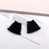 10pcs Santa Claus Jacket Acrylic Charms Christmas Pendant Earring Keychain DIY