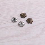 300pcs Vintage Hollow Flower Bead Caps 3*9*10mm DIY Jewelry Charms