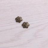 300pcs Vintage Hollow Flower Bead Caps 3*9*10mm DIY Jewelry Charms