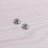 300pcs Vintage Hollow Flower Bead Caps 3*9*10mm DIY Jewelry Charms