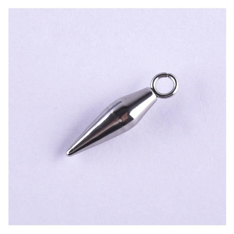 20Pcs Olive Awl Geometry Charms for Earring Pendant DIY Craft