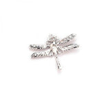 6PCS 24K Plated Dragonfly & Bee Charms Pendants DIY Jewelry Findings Earrings