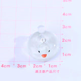 10Pcs Cartoon Duck Charms Resin Animals Pendant DIY Jewelry Making C1239
