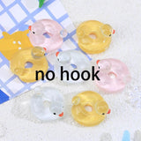 10Pcs Cartoon Duck Charms Resin Animals Pendant DIY Jewelry Making C1239