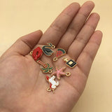 30pc Moon Star Heart Earrings Charms Necklace Pendant DIY Jewelry Making