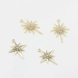 High Star Charms 6pcs/lot DIY Jewelry Earring Making