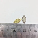 20pcs Eye Tear Print Gold/Silver Plated Charms Pendant Jewelry DIY Necklace
