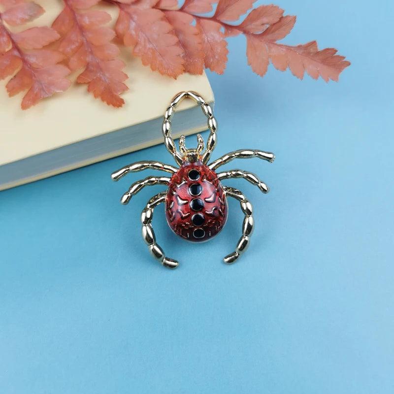 10pcs Spider Halloween Charms Antique Pendant Tibetan Silver DIY Jewelry