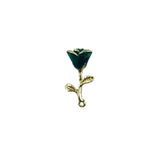 10pcs 3D Enamel Red Rose Flower Pendants Wedding DIY Je