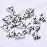 20Pcs Retro Halloween Ghost Tree Floating Charms Inside Locket Jewelry