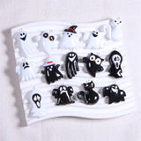 10pcs Halloween Charms Ghost Specter Pendant for DIY Jewelry Making Findings