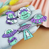 10pcs Alien Cat Spaceship Acrylic Charms DIY Jewelry Earrings Pendants Bulk