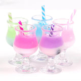 10pcs Milk Resin Drink Charms Pendant DIY Jewelry Making Accessories