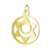 7pcs Chakra Charms Mixed Meditation Pendants OM Buddhist Charms