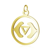 7pcs Chakra Charms Mixed Meditation Pendants OM Buddhist Charms