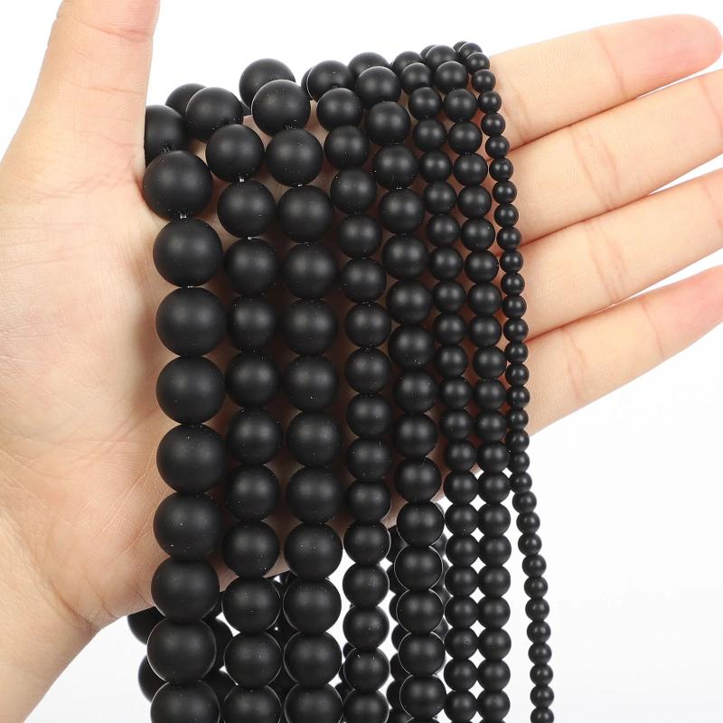 Natural Stone Beads Tiger Eye Amethysts Aquamarines Lapis Lazuli Round Beads