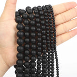 Natural Stone Beads Tiger Eye Amethysts Aquamarines Lapis Lazuli Round Beads