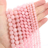 Pink Quartz Amethysts Turquoise Agates Round Loose Beads 4-12MM