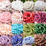 Natural Stone Bead Aquamarine Amethyst Quartz Opal Tiger Eye Agates Moonstone