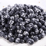 Acrylic Skull Loose Beads DIY Jewelry Making Halloween Bracelet Necklace