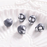 Acrylic Skull Loose Beads DIY Jewelry Making Halloween Bracelet Necklace