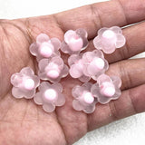 17mm Sunflowers Acrylic Spacer Beads for DIY Bracelets (10-40pcs)
