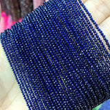 Faceted Natural Stone Crystal Spacer Beads for Jewelry Making
