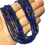 Faceted Natural Stone Crystal Spacer Beads for Jewelry Making