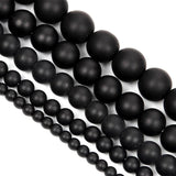 Frosted Stone Loose Beads for Jewelry Making DIY 4/6/8/10/12MM