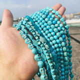 Green Turquoises Stone Bead Sets for Jewelry DIY 4-12mm