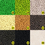 1000 2mm Czech Glass Seed Beads Charm Round Hole Spacer Beads