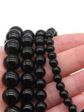 Natural Stone Crystal Beads Round Loose Beads 4/6/8/10/12mm for Jewelry Making