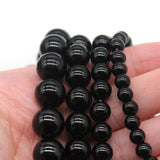 Natural Stone Crystal Beads Round Loose Beads 4/6/8/10/12mm for Jewelry Making