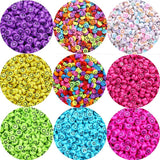 Mixed Star Moon Heart Beads Round Spacer Acrylic Beads for DIY Jewelry Making