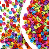 Mixed Star Moon Heart Beads Round Spacer Acrylic Beads for DIY Jewelry Making