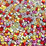 100-500pcs 7x4mm Oval Acrylic Spacer Beads DIY Jewelry Making