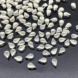 6mm Silver Water Drop Bead CCB Acrylic Spacer Beads