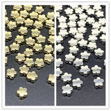 6mm Silver Plum Blossom Bead Spacer CCB Acrylic Beads DIY Jewelry Findings