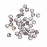 Faceted Austria Glass Beads 4mm 6mm Crystal Rondelle for Jewelry Making
