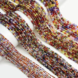 Multicolor Faceted Zircon Stone Beads for Jewelry Making 15