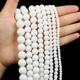 Round Persian Jade Stone Beads for Jewelry Making DIY 4-12MM