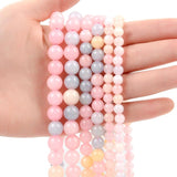 Round Persian Jade Stone Beads for Jewelry Making DIY 4-12MM