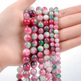Round Persian Jade Stone Beads for Jewelry Making DIY 4-12MM
