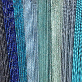 3mm Natural AA Aquamarine Lace Agat Micro Small Loose Bead