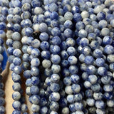 3mm Natural AA Aquamarine Lace Agat Micro Small Loose Bead
