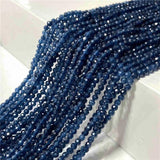 3mm Natural AA Aquamarine Lace Agat Micro Small Loose Bead