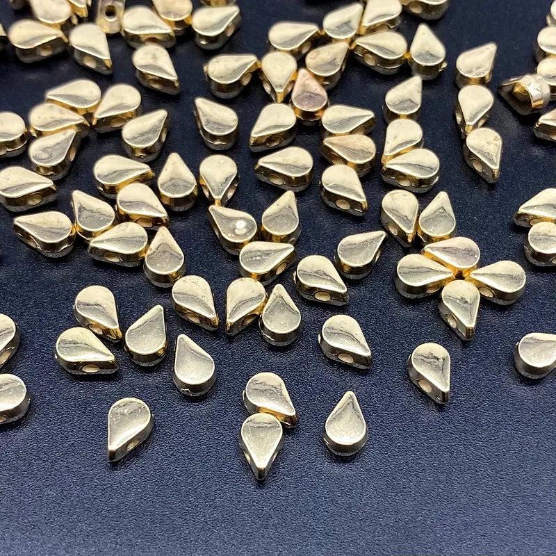 6mm Silver Water Drop Bead CCB Acrylic Spacer DIY Jewelry Making Findings