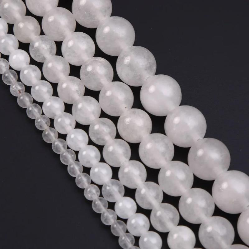 Purple Red Jades Natural Stone Beads Round Loose Spacer Beads 4-12mm