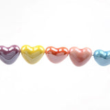 15mm Heart Ceramic Beads Spacer DIY Jewelry Making Necklace Bracelet Pendant